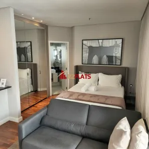 Flat com 1 Quarto para alugar, 35m² no Vila Olímpia, São Paulo