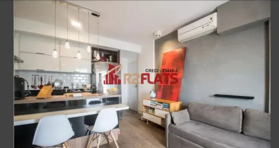 Apartamento com 1 Quarto à venda, 45m² no Santo Amaro, São Paulo