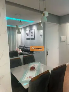 Apartamento com 2 Quartos à venda, 52m² no Jardim Pereta, Poá