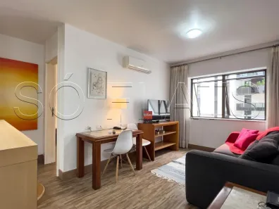 Flat com 1 Quarto para alugar, 39m² no Jardim Europa, São Paulo