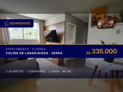 Apartamento com 2 Quartos à venda, 46m² no Colina de Laranjeiras, Serra