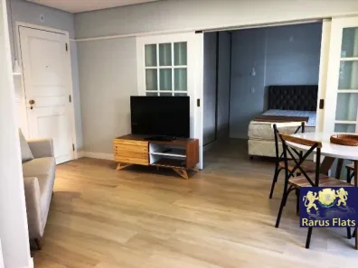Flat com 1 Quarto para alugar, 40m² no Itaim Bibi, São Paulo