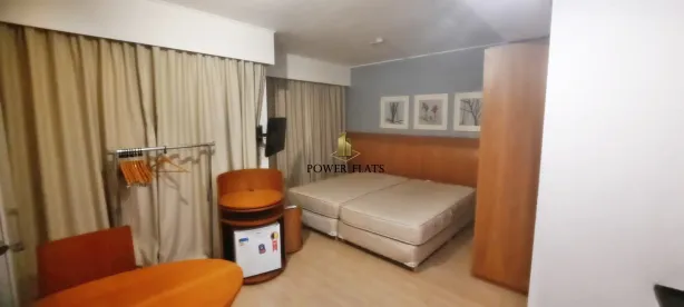 Flat com 1 Quarto para alugar, 30m² no Indianópolis, São Paulo