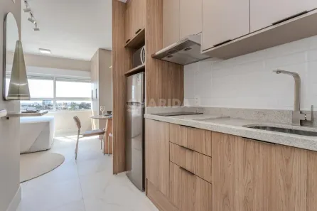 Flat com 1 Quarto para alugar, 27m² no Passo da Areia, Porto Alegre