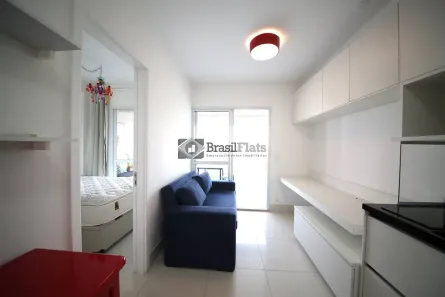 Flat com 1 Quarto à venda, 33m² no Santo Amaro, São Paulo
