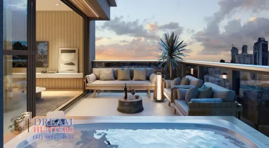 Cobertura com 3 Quartos à venda, 143m² no Bigorrilho, Curitiba