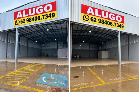 Galpão/Depósito/Armazém para alugar, 450m² no Parque Primavera, Aparecida de Goiânia