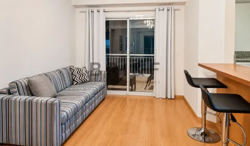 Apartamento com 1 Quarto à venda, 47m² no Cidade Monções, São Paulo