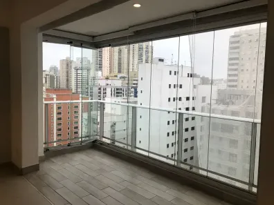 Apartamento com 1 Quarto para alugar, 34m² no Brooklin Paulista, São Paulo