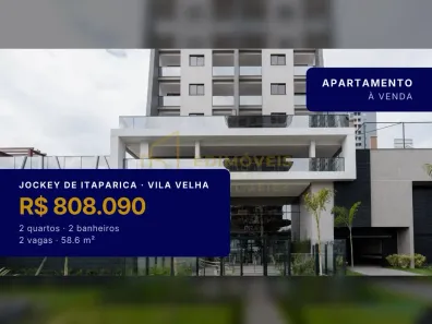 Apartamento com 2 Quartos à venda, 58m² no Jockey de Itaparica, Vila Velha