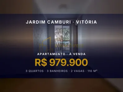 Apartamento com 3 Quartos à venda, 110m² no Jardim Camburi, Vitória