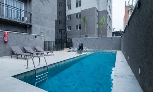 Apartamento com 2 Quartos para alugar, 41m² no Várzea da Barra Funda, São Paulo
