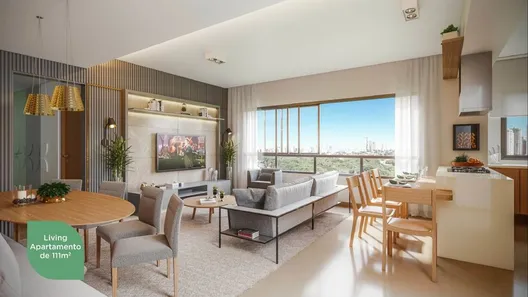 Apartamento com 3 Quartos à venda, 111m² no Moinho dos Ventos, Goiânia