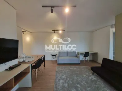 Apartamento com 1 Quarto para alugar, 57m² no Ponta da Praia, Santos