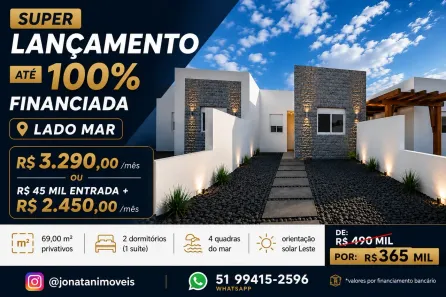 Casa com 2 Quartos à venda, 70m² no Capão da Canoa, Capão da Canoa