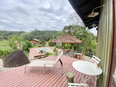 Fazenda/Sítio com 3 Quartos à venda, 102m² no Área Rural de Biguaçu, Biguaçu