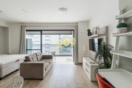 Flat com 1 Quarto para alugar, 40m² no Bela Vista, São Paulo
