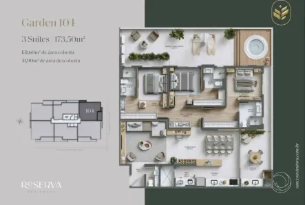 Apartamento com 3 Quartos à venda, 173m² no Campinas, São José