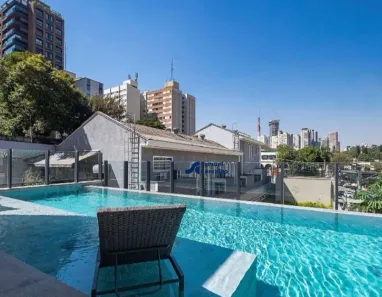Apartamento com 1 Quarto para alugar, 28m² no Sumaré, São Paulo