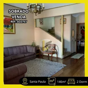 Sobrado com 2 Quartos à venda, 146m² no Santa Paula, São Caetano do Sul