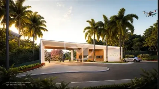 Lote/Terreno à venda, 1087m² no Condomínio Fechado Encontro das Águas, Abadiânia