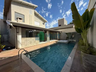 Casa de Condomínio com 3 Quartos para venda ou aluguel, 340m² no Jardim Macedo, Ribeirão Preto