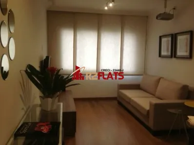 Flat com 1 Quarto para alugar, 42m² no Indianópolis, São Paulo