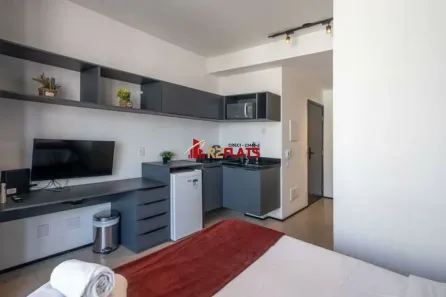 Flat com 1 Quarto para alugar, 28m² no Perdizes, São Paulo