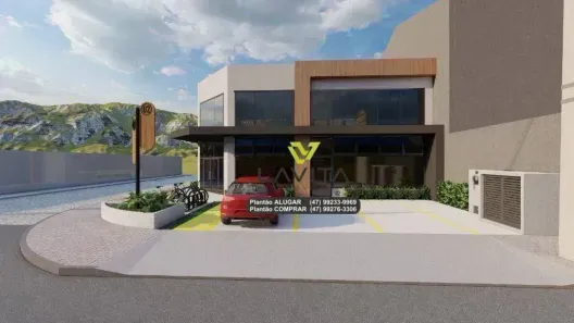 Sala Comercial para alugar, 282m² no Vorstadt, Blumenau