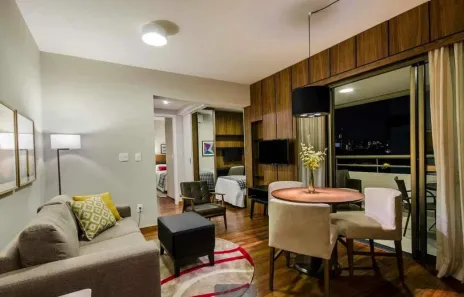 Flat com 2 Quartos para alugar, 65m² no Brooklin Paulista, São Paulo