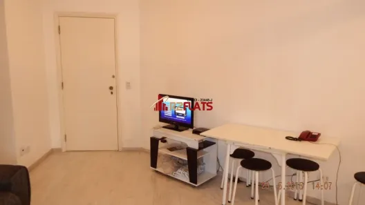 Flat com 1 Quarto para alugar, 40m² no Itaim Bibi, São Paulo
