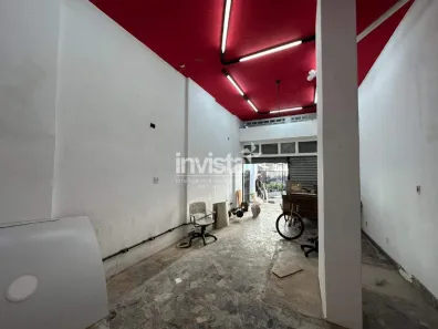 Ponto Comercial para alugar, 50m² no Boqueirão, Santos
