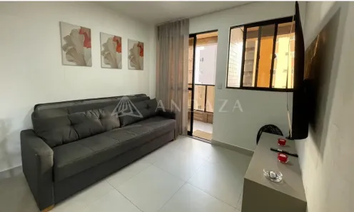 Apartamento com 1 Quarto para alugar, 45m² no Jatiúca, Maceió