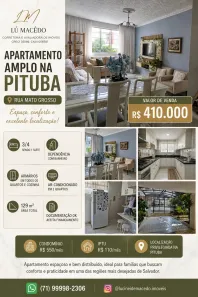 Apartamento com 3 Quartos à venda, 192m² no Pituba, Salvador