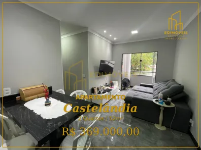 Apartamento com 2 Quartos à venda, 52m² no Castelândia, Serra