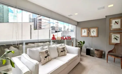 Apartamento com 1 Quarto para alugar, 56m² no Vila Nova Conceição, São Paulo