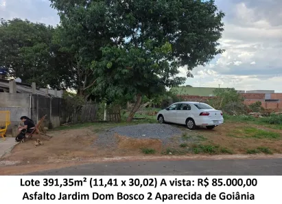 Lote/Terreno à venda, 391m² no Jardim Dom Bosco, Aparecida de Goiânia