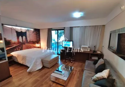 Flat com 1 Quarto à venda, 35m² no Indianópolis, São Paulo
