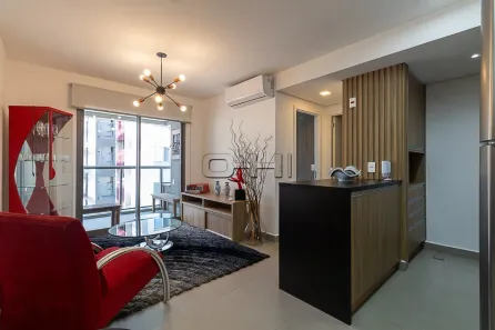 Apartamento com 1 Quarto para alugar, 45m² no Indianópolis, São Paulo