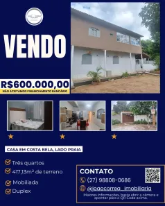 Casa de Condomínio com 3 Quartos à venda, 417m² no Costa Bela, Serra