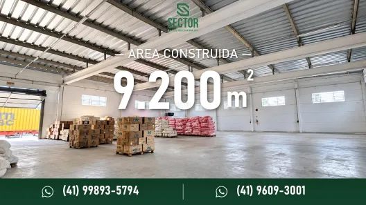Galpão/Depósito/Armazém para alugar, 9200m² no Quississana, São José dos Pinhais