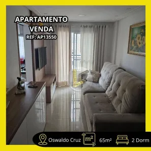 Apartamento com 2 Quartos à venda, 65m² no Olímpico, São Caetano do Sul