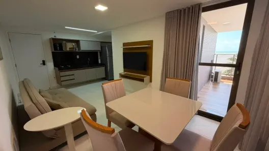 Apartamento com 1 Quarto para alugar, 43m² no Cabo Branco, João Pessoa