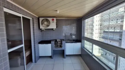 Apartamento com 3 Quartos para alugar, 115m² no Ocian, Praia Grande