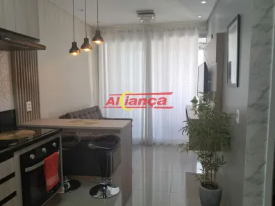 Apartamento com 1 Quarto para alugar, 39m² no Macedo, Guarulhos