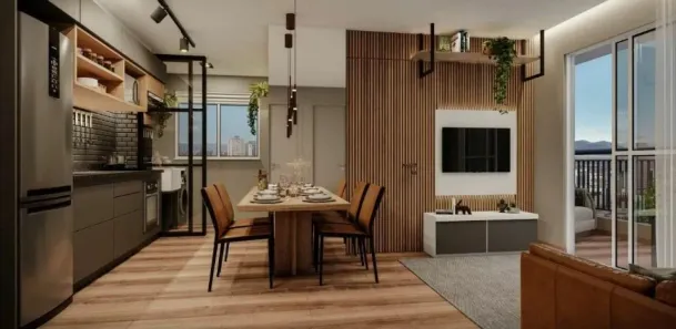 Apartamento com 1 Quarto à venda, 51m² no Perdizes, São Paulo