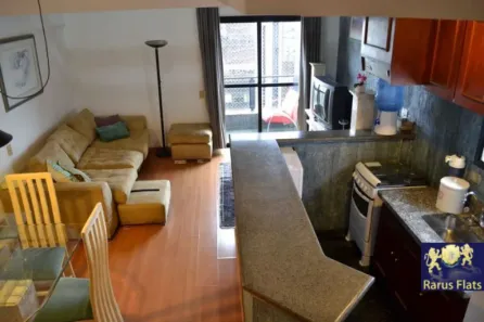 Flat com 1 Quarto para alugar, 75m² no Moema, São Paulo