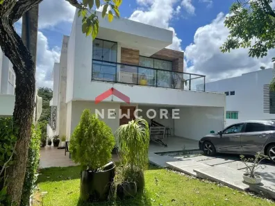 Casa de Condomínio com 6 Quartos à venda, 380m² no Alphaville (Abrantes), Camaçari