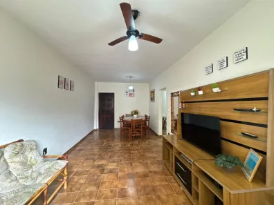 Apartamento com 2 Quartos para alugar, 88m² no Guilhermina, Praia Grande