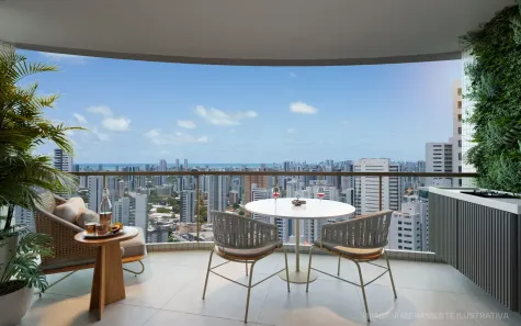 Apartamento com 3 Quartos à venda, 87m² no Rosarinho, Recife